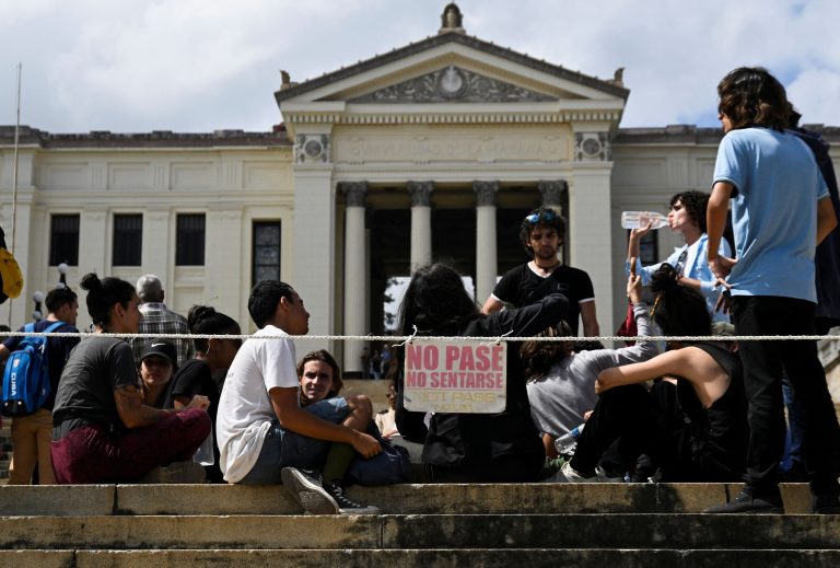 Protesters in Cuba stormed the Communist Party headquarters