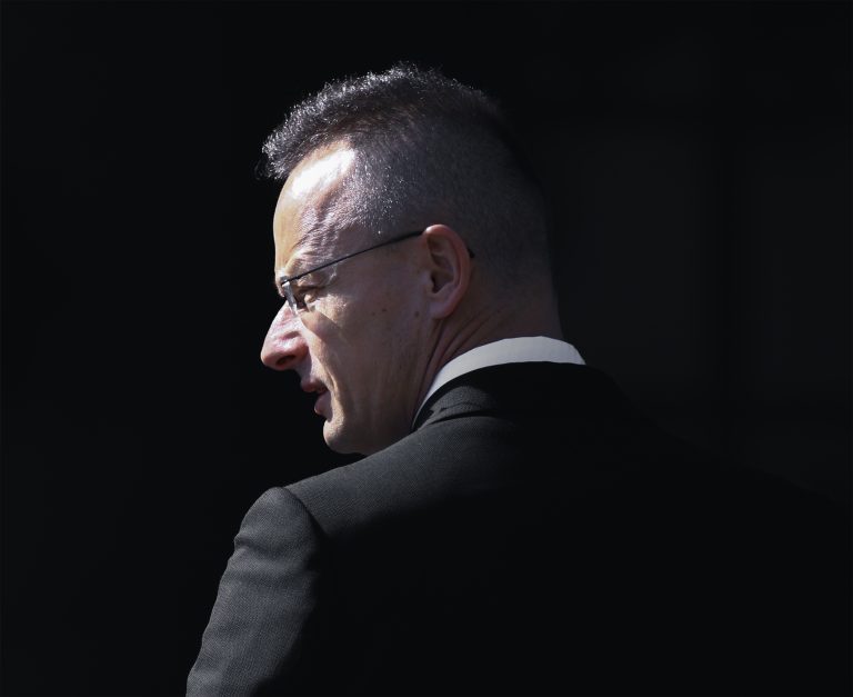 Péter Szijjártó. Foto: Danil Shamkin/NurPhoto via Getty Images