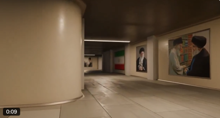 Izrael zverejnil animáciu Chameneího bunkru, potom ho zničil