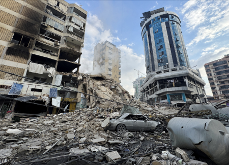 Iranian diplomats leave Lebanon after strikes near embassy