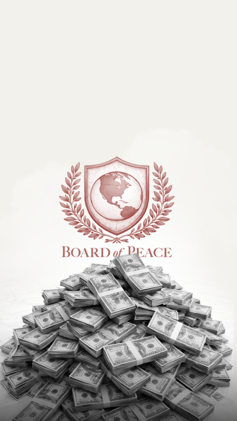 Trump’s Peace Council: Arms Fall Silent Neither by Cash nor by Command