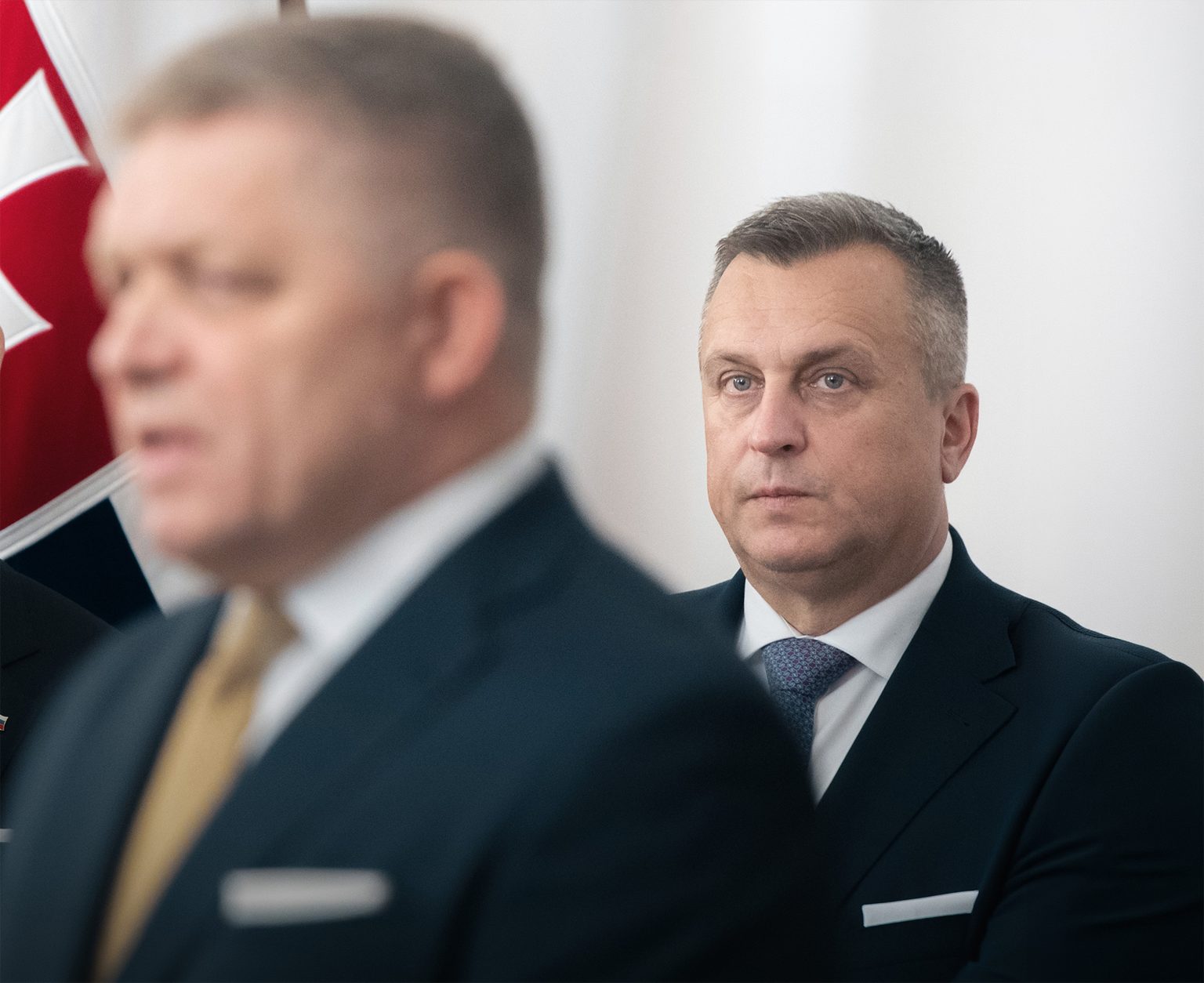 Robert Fico a Andrej Danko. Foto: Martin Baumann / TASR