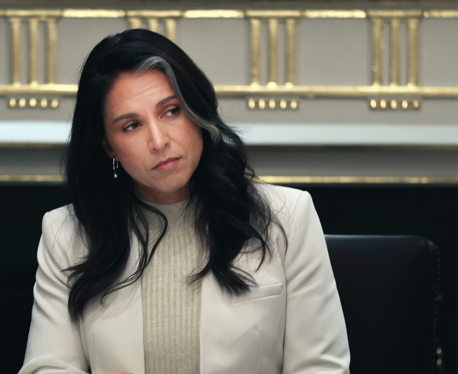 Director of National Intelligence Tulsi Gabbard testifies before a Senate Intelligence Committee hearing on Capitol Hill in Washington, DC, on 18 March 2026. Photo:  Anna Moneymaker/Getty Images