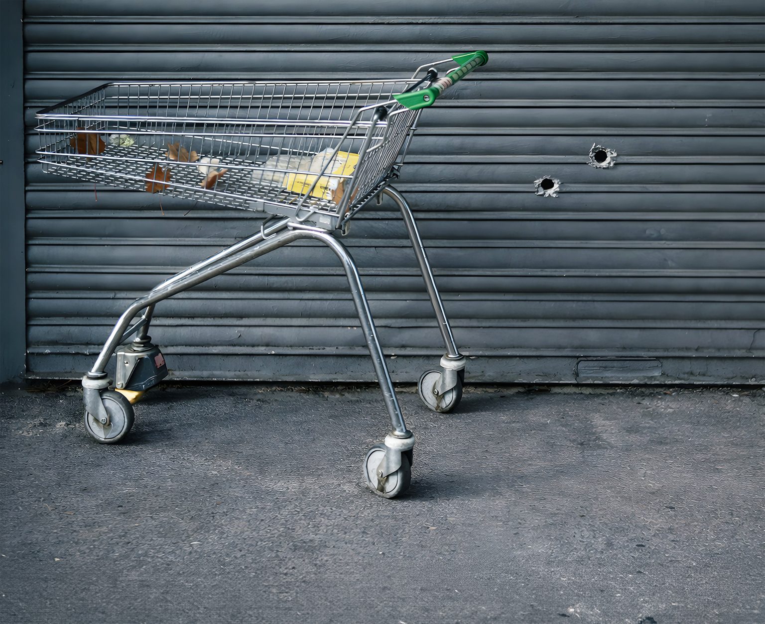An empty shopping cart might be what lies ahead If fertiliser prices rise further. Photo: Christopher Furlong/Getty Images/AI
