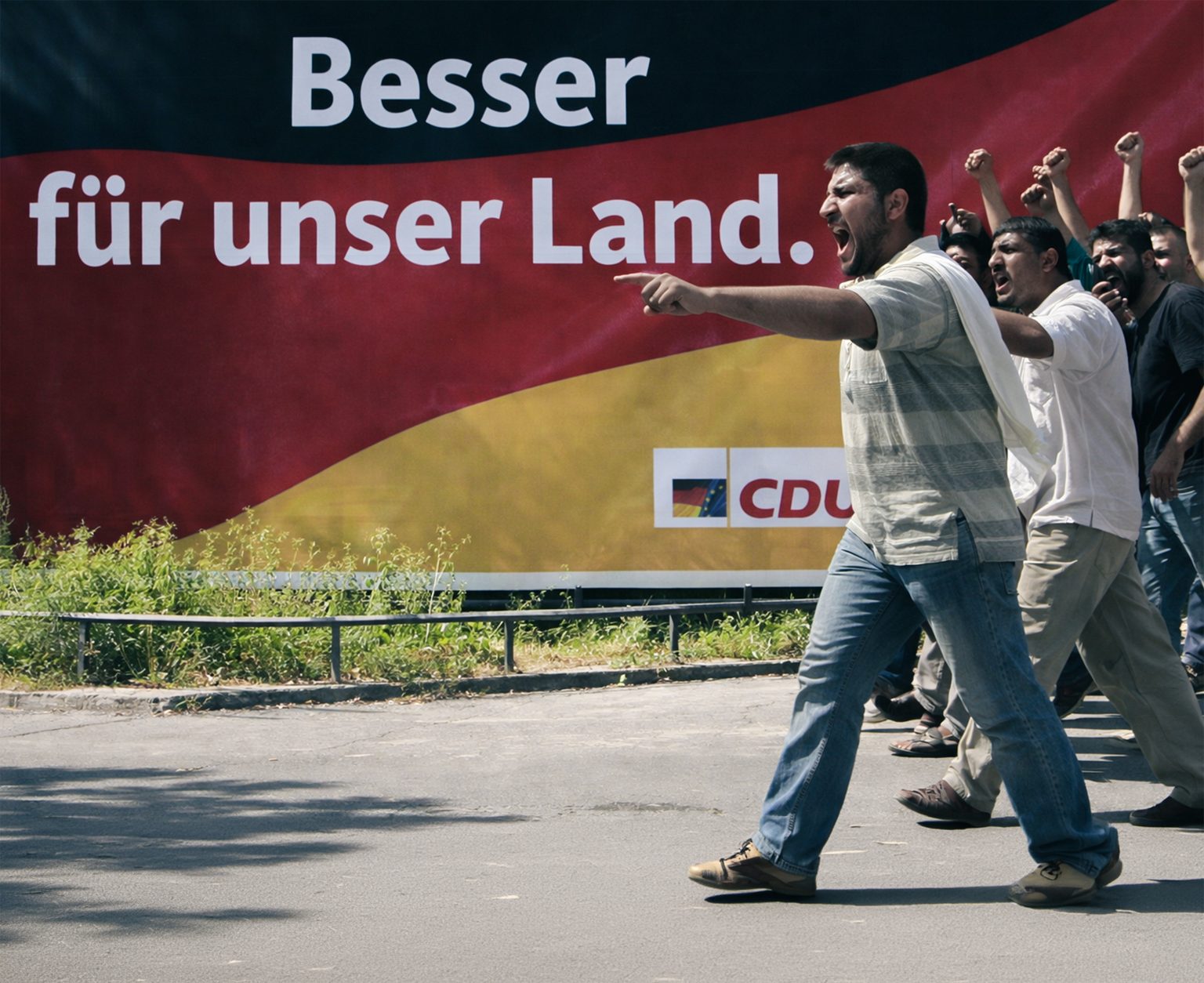 Young muslims in Germany are drawn to radical islamism. Photo: Illustrative photo was altered using artificial intelligence. Photo: Sean Gallup/Getty Images/AI