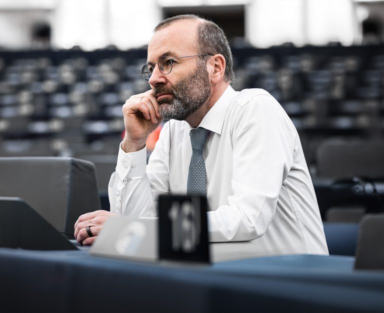 Under growing pressure at home: EPP leader Manfred Weber. Photo: Philipp von Ditfurth/picture alliance via Getty Images