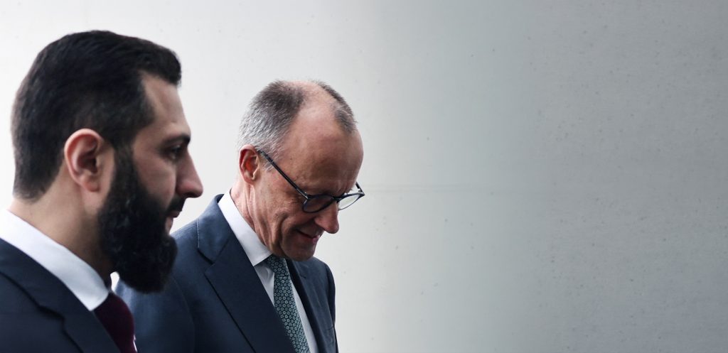 Syrian President al-Sharaa in Berlin