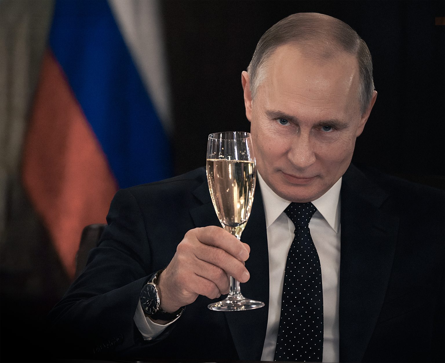 Russia’s president Vladimir Putin could benefit from the turmoil on global energy markets as rising prices strengthen Moscow’s position as a supplier. Photo: Mikhail Svetlov/Getty Images/AI