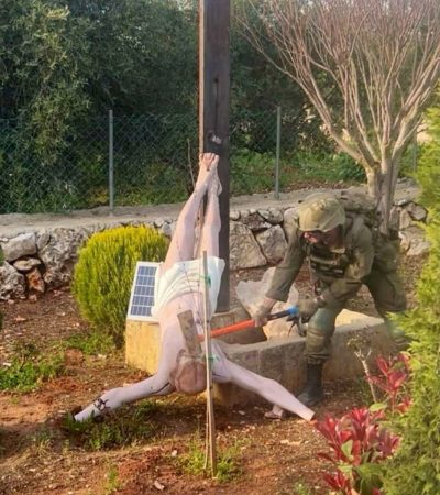 Israel Punishes Soldiers Who Desecrated Jesus Statue