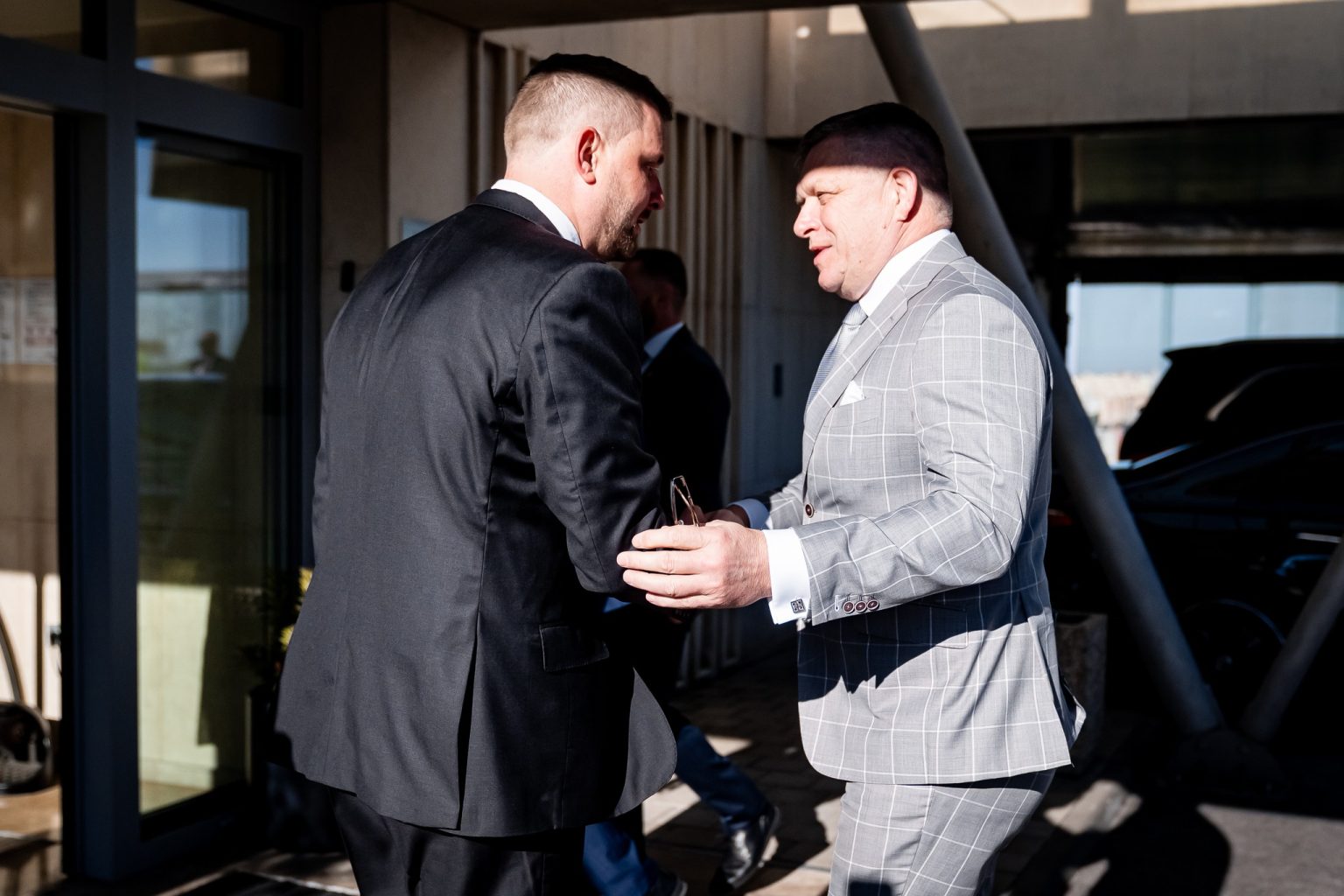 Kamil Šaško a Robert Fico. Foto: Facebook Robert Fico