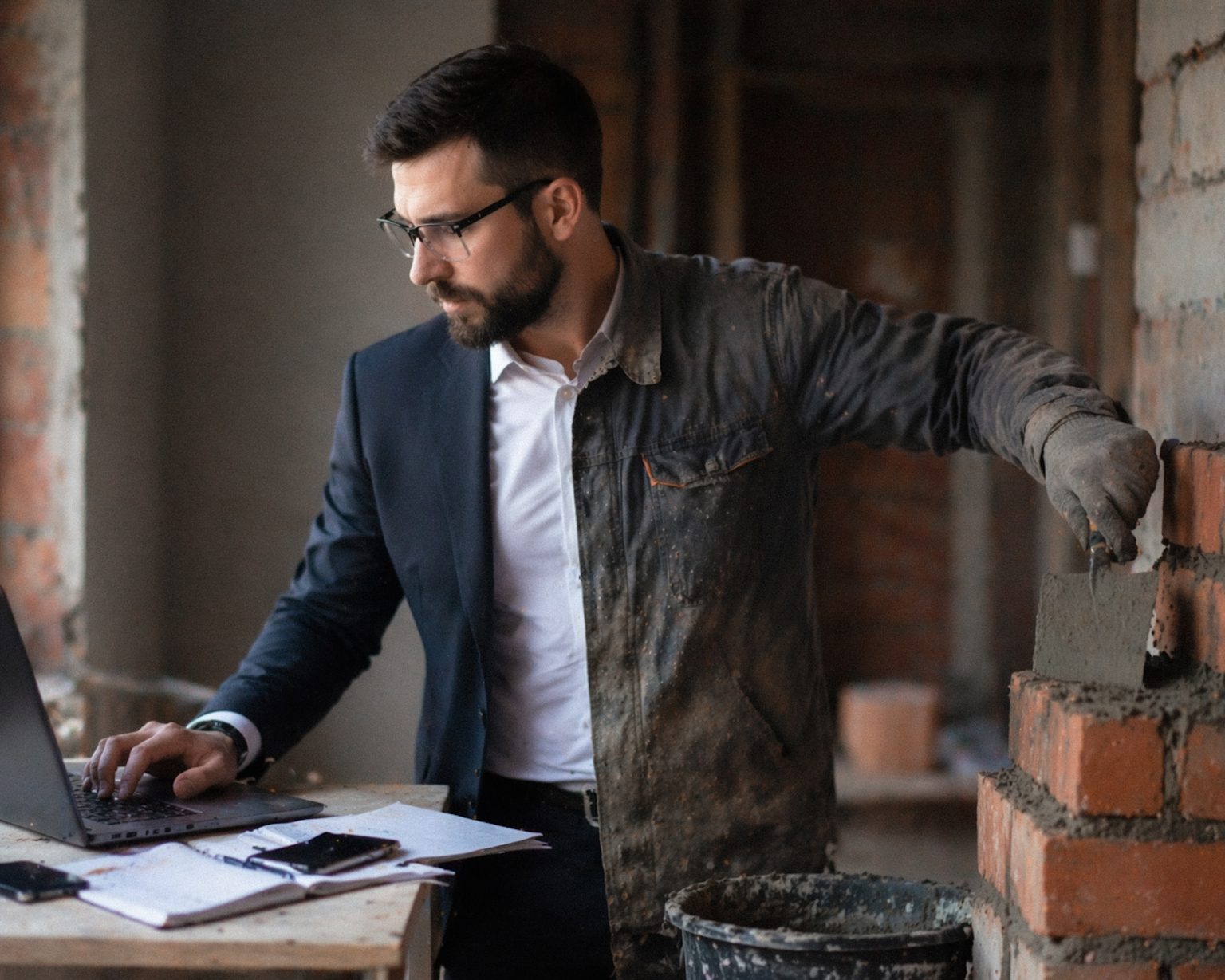 Kancelária vs. remeslo. Foto: Štandard/ChatGPT