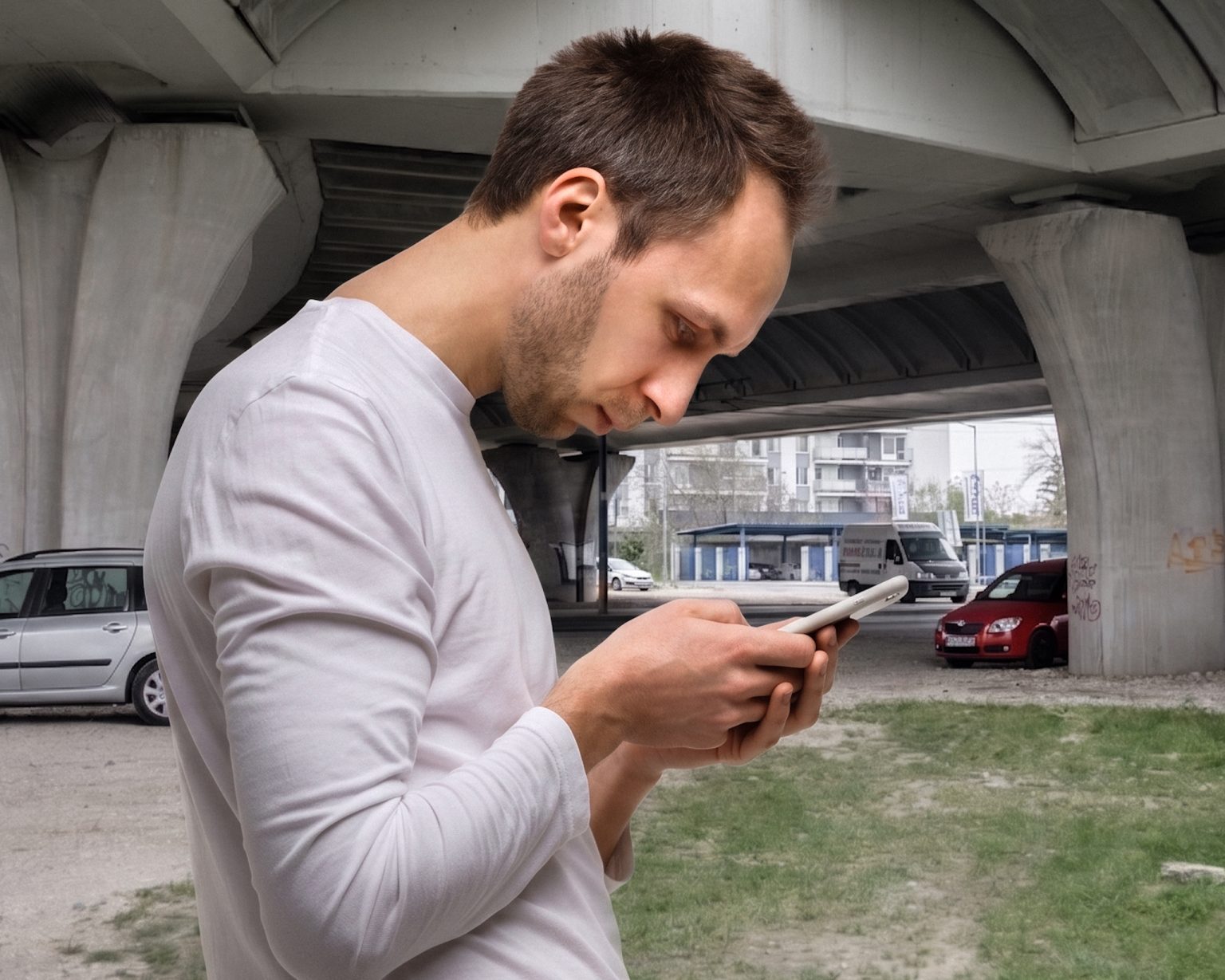 Syndróm mobilného krku. Foto: Dima Berlin/Getty Images/Gemini