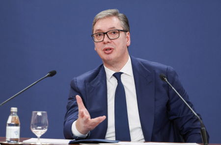 Vučić oznámil spoluprácu s Izraelom na výrobe dronov