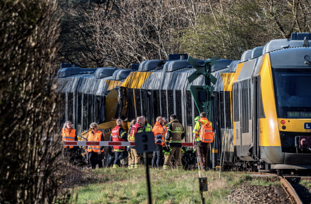 Trains Collide Head-On Near Copenhagen, Injuring Up to Ten