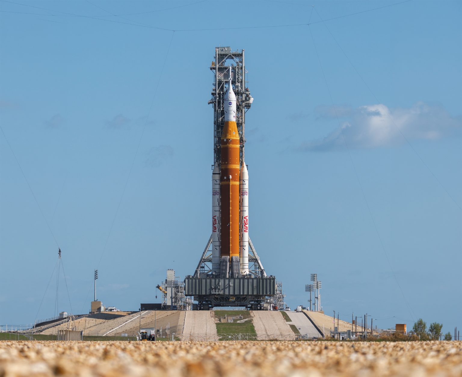 Astronauts are returning to the Moon after more than half a century, with US ambitions already reaching beyond it. Photo: Austin DeSisto/NurPhoto via Getty Images