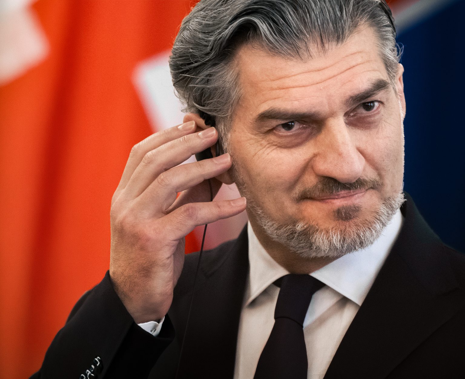 Prezident Gruzínska Michail Kavelašvili. Foto: Martin Baumann / TASR