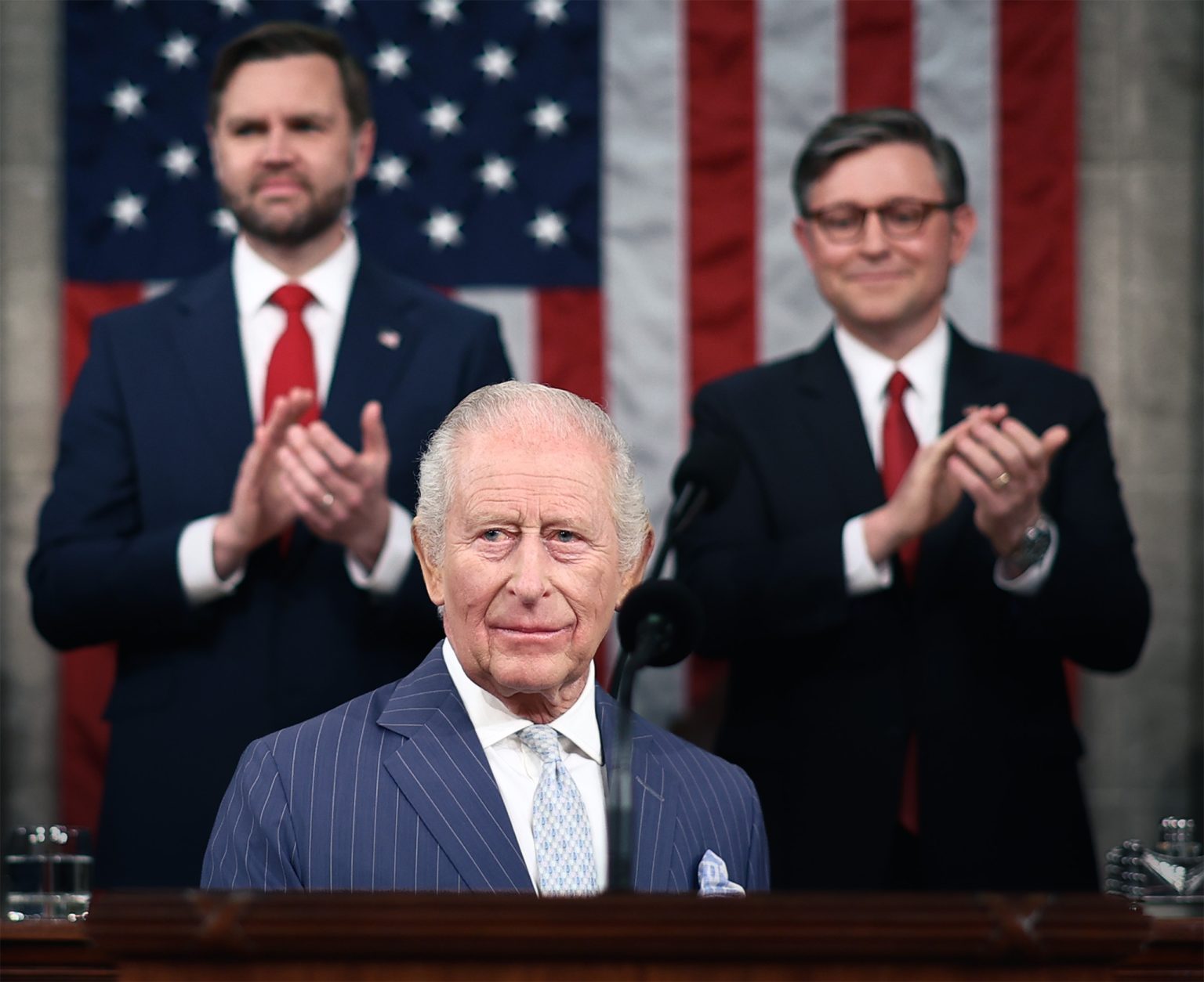 King Charles III speaking to Congress. Photo: Henry Nicholls-Pool/Getty Images