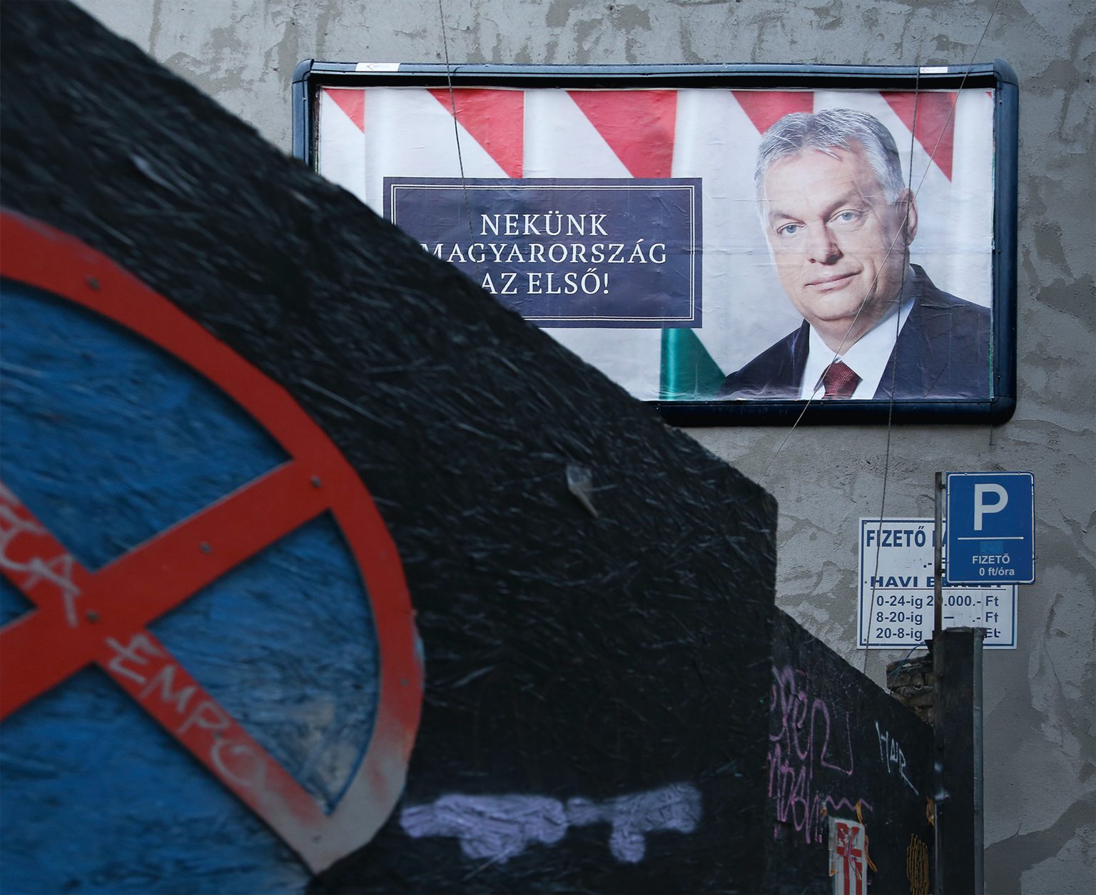 The EU is weighing measures in the event of an Orban victory, but Hungary’s consent remains indispensable. Photo: Adam Berry/Getty Images