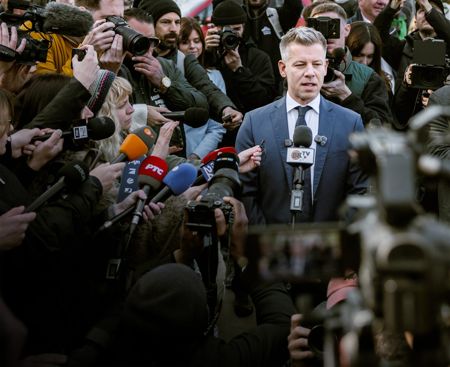 Péter Magyar. Foto: Janos Kummer/Getty Images 