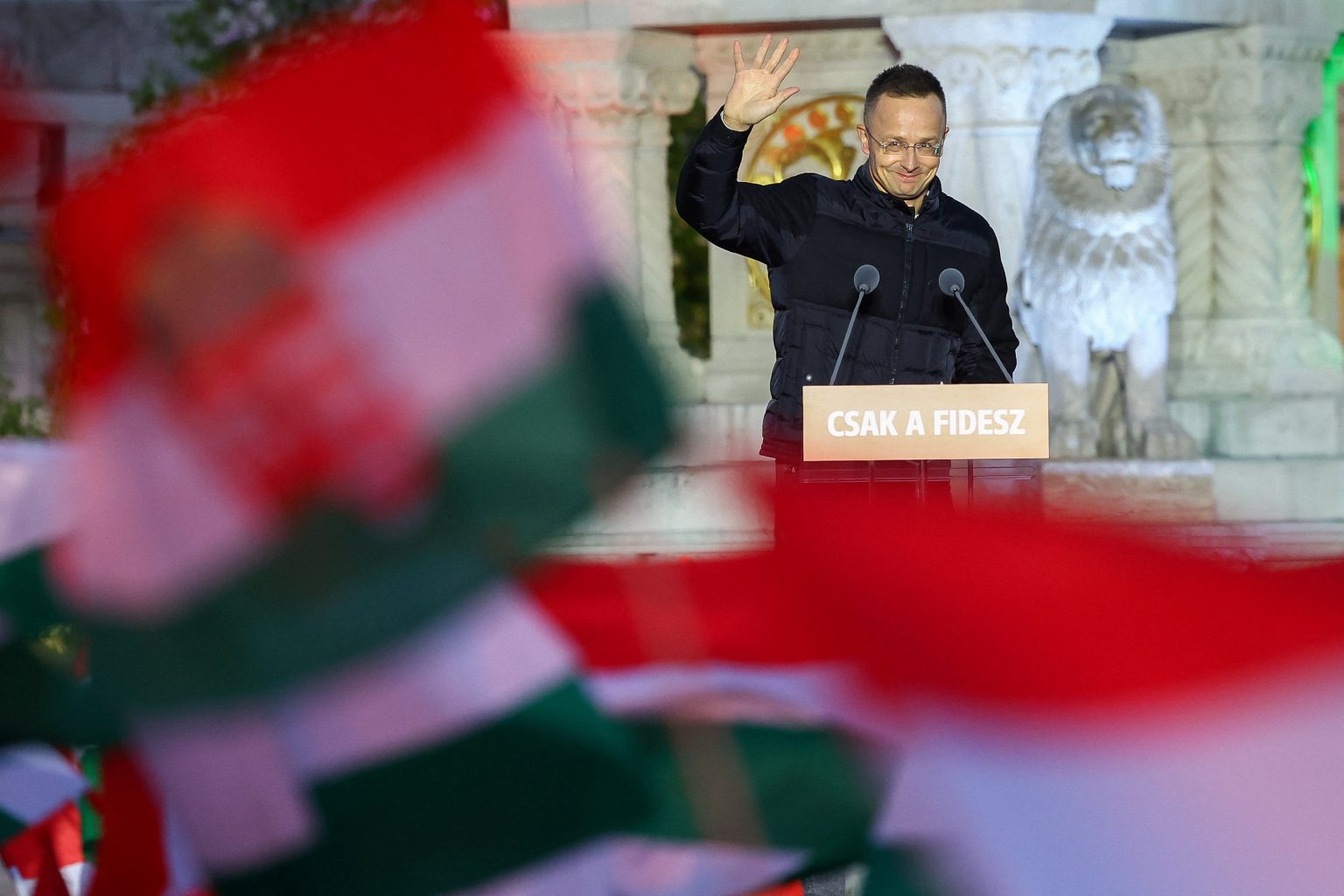 Maďarský minister zahraničných vecí Peter Szijjarto.