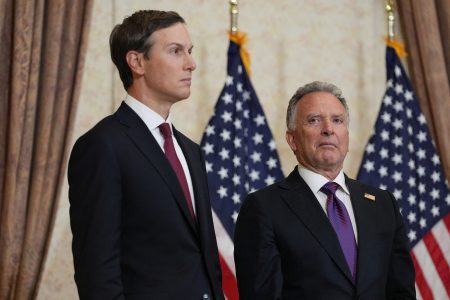 Jared Kushner and Steve Witkoff helped keep talks with Iran alive during the war. Photo: Jacquelyn Martin/Pool via Reuters