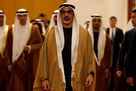 UAE President Sheikh Mohamed bin Zayed Al Nahyan. Photo: Haruna Furuhashi/Pool via Reuters