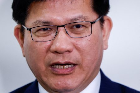 Lin Chia-lung. Photo: Ann Wang/Reuters