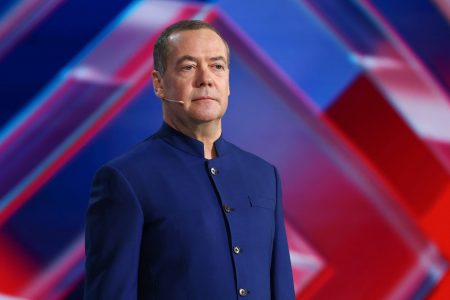 Dmitry Medvedev, deputy chairman of Russia’s Security Council. Photo: Yekaterina Shtukina/Sputnik/Reuters
