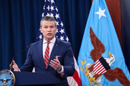 Pete Hegseth. Photo: Kevin Lamarque/Reuters