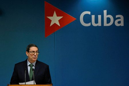 Cuban Foreign Minister Bruno Rodriguez. Foto: Norlys Perez/Reuters