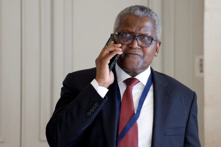 Aliko Dangote, Africa’s richest man, is considering Kenya for a major oil refinery. Photo: Ludovic Marin/Pool via Reuters