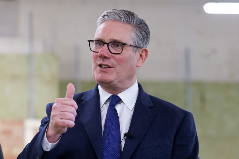 Britský premiér Keir Starmer.