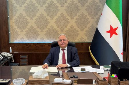 Syrian Finance Minister Yisr Barnieh.