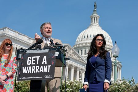 Thomas Massie. Photo: Jonathan Ernst/Reuters