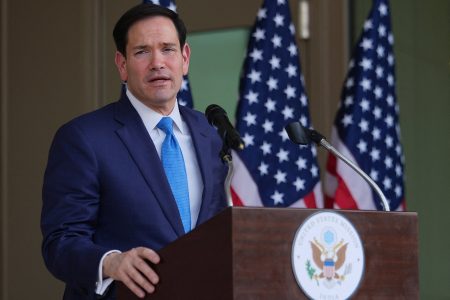 Marco Rubio in India.
