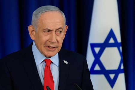 Benjamin Netanyahu.