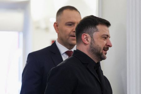 Karol Nawrocki and Volodymyr Zelensky.