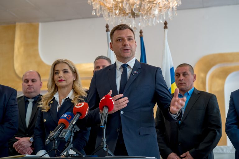 Tomáš Taraba a Martina Šimkovičová.