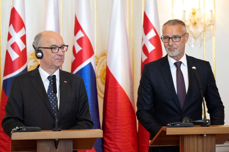 Richard Raši a Włodzimierz Czarzasty.