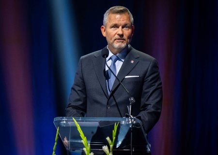 Peter Pellegrini na sneme Združenia miest a obcí Slovenska.