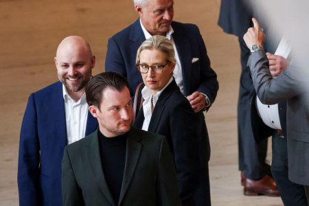Alternative for Germany co-leader Alice Weidel.