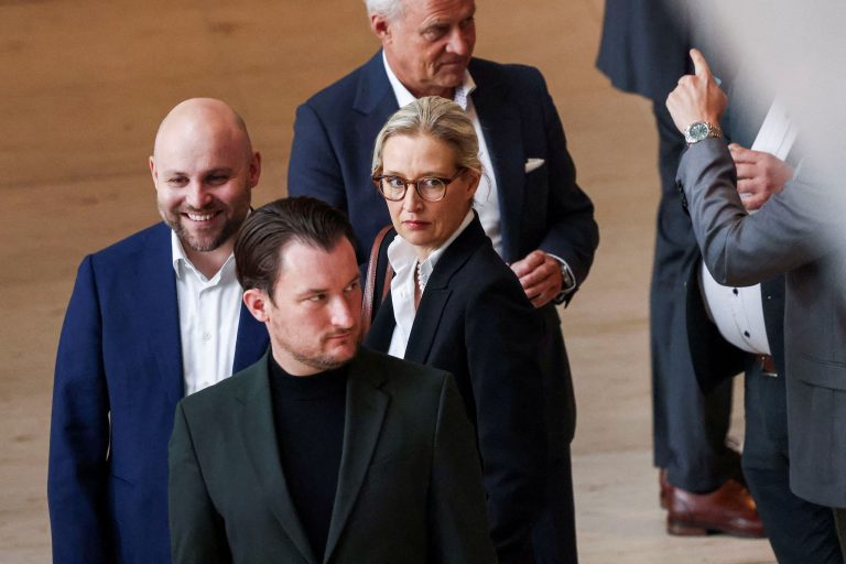 Alternatíva pre Nemecko, spolupredseda Alice Weidel.