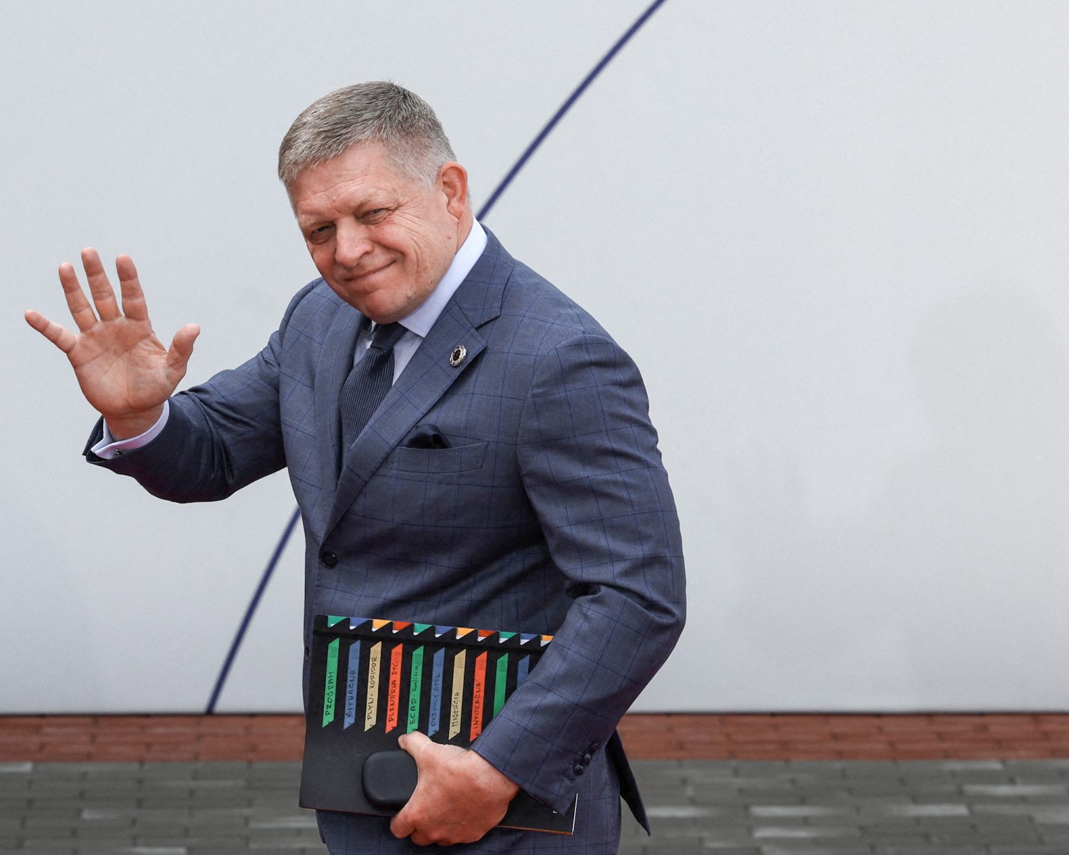 Robert Fico na samite v Jerevane. Foto: Hayk Baghdasaryan/Reuters
