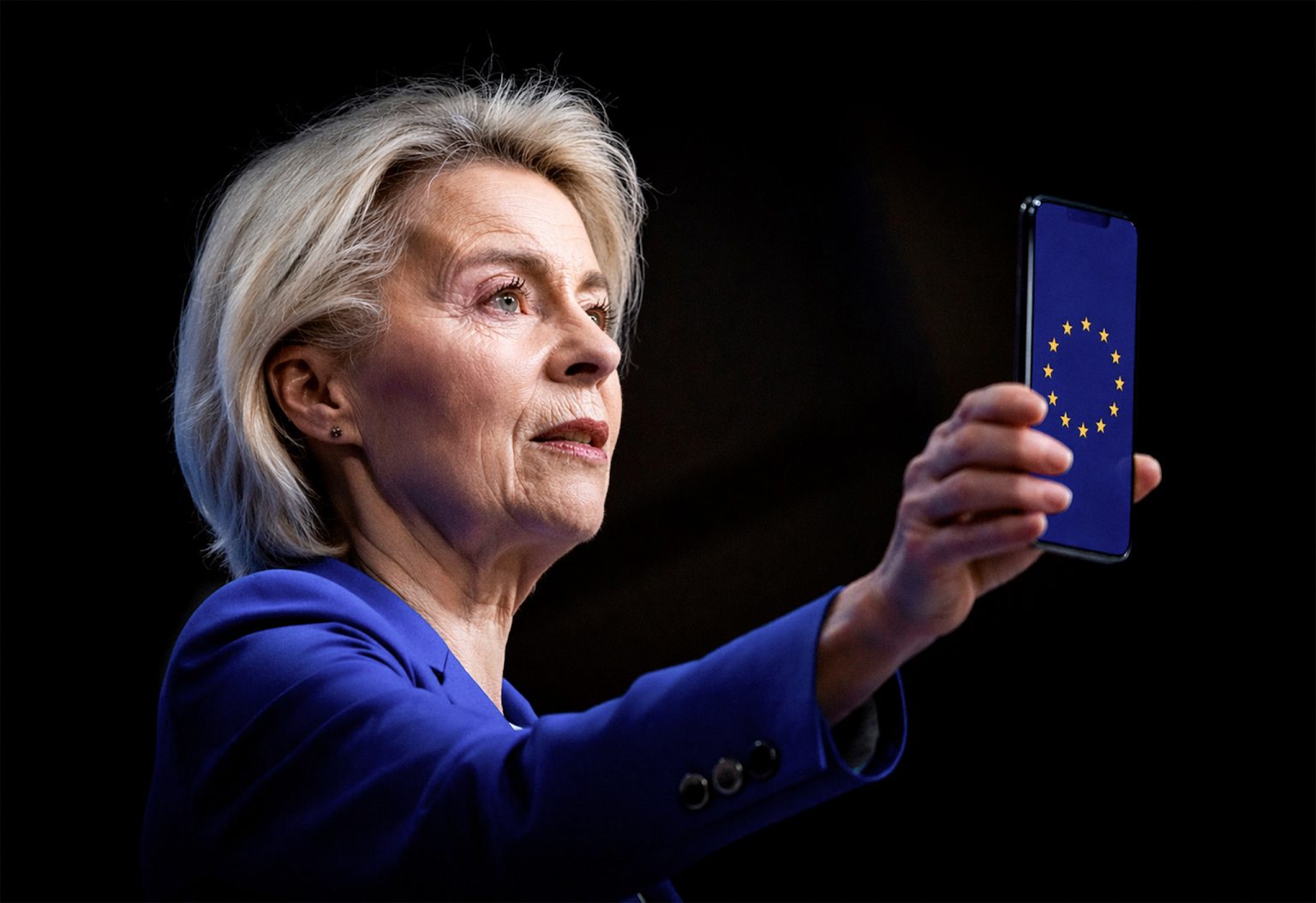 When it comes to age verification, the European Commission under Ursula von der Leyen has little to show for it beyond a non-functioning app and a host of unanswered questions. Protecting minors remains a national responsibility. Photo: Nicolas Economou/NurPhoto/Getty Images/AI