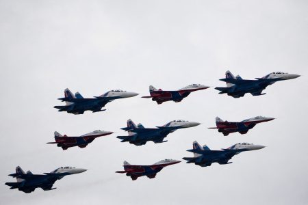 Russian MiG-29 fighter jets. Photo: Pavel Bednyakov/Reuters