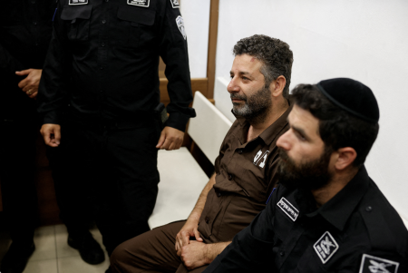Activist Saif Abu Keshek. Photo: Amir Cohen/Reuters