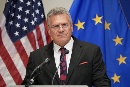 Maros Sefcovic. Photo: Ken Cedeno/Reuters