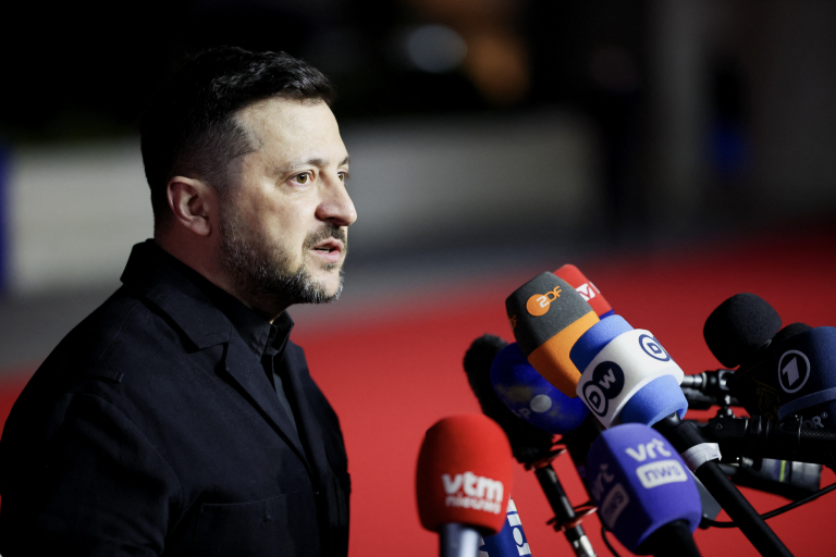 Volodymyr Zelensky.
