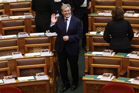 Istvan Kapitany. Photo: Bernadett Szabo/Reuters