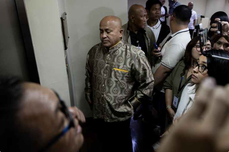 Philippine Senator Ronald Bato dela Rosa.